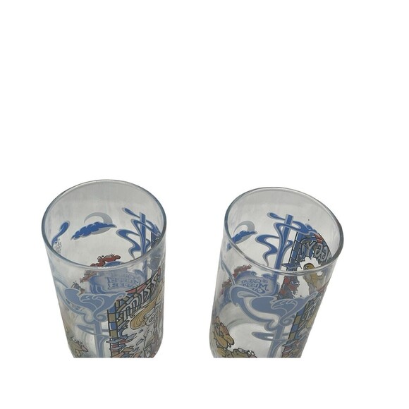 Vintage McDonald's The Great Muppet Caper 2 Glasses Muppets Miss Piggy 1981 - Picture 3 of 16